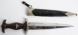 WWII NAZI GERMAN NSKK DAGGER GEBR. TORLEY WW2