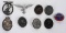 WWII NAZI GERMAN MEDAL BADGE LOT HEER HJ LUFTWAFFE