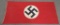 WWII NAZI GERMAN NSDAP POSTAL MARKED FLAG WW2
