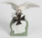 WWI IMPERIAL GERMAN EAGLE SCULPTURE W IRON CROSS