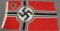 WWII NAZI GERMAN KRIEGSMARINE BATTLE FLAG 100X170
