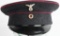 WWII EARLY NAZI GERMAN FIRE POLICE VISOR HAT WW2