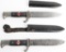 WWII NAZI GERMAN HITLER YOUTH KNIFE LOT OF 2 WW2