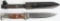WWII NAZI GERMAN HITLER YOUTH KNIFE W WOOD HANDLE