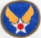 WWII US ARMY AIR CORPS OD BORDER PATCH WW2