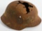 WWII NAZI GERMAN WAFFEN SS SINGLE DECAL DUG HELMET