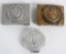 WWII NAZI GERMAN BELT BUCKLE LOT SA RAD DRK WW2
