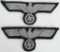 WWII NAZI GERMAN OFFICER'S BREAST EAGLE LOT WW2