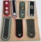 WWII NAZI GERMAN SHOULDER BOARD LOT WW2