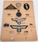 WWII NAZI GERMAN INSIGNIA LOT HEER HJ WEHRMACHT