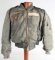 KOREAN WAR L-2B LARGE PATCHED FLIGHT JACKET NAMED