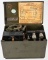 WWII U.S. ARMY SIGNAL CORPS TELEGRAPH SET TG-5-B