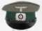 WWII NAZI GERMAN CUSTOMS POLICE VISOR CAP WW2