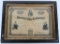 CIVIL WAR GENL SHERMAN OHIO TESTIMONIAL DOCUMENT