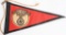 WWII NAZI GERMAN NSKK VEHICLE PENNANT WW2