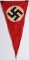WWII NAZI GERMAN NSDAP PENNANT FLAG WW2