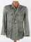 WWII NAZI GERMAN HBT WEHRMACHT SERVICE TUNIC WW2