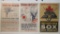 WW1 US ARMY PROPAGANDA POSTER LOT OF 3 WWI