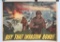 WW2 BUY THAT INVASION BOND! PROPAGANDA POSTER WWII
