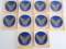 WWII US AIR CORPS FLIGHT JACKET DECAL LOT OF 10