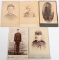 CIVIL WAR THRU SPAN AM SOLDIER ALBUMEN LOT OF 5