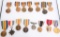 WWI & WWII VICTORY MEDAL LOT US BRITISH FRENCH WW1