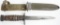WWII USM4 BAYONET BY UTICA FOR M1 CARBINE WW2
