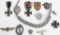 WW1 WWII GERMAN MEDAL & INSIGNIA LOT BADGES SHIELD