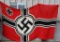 WWII NAZI GERMAN FLAG LOT NSDAP & KRIEGSMARINE WW2