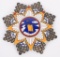 CHINESE ORDER OF THE CLOUD AND BANNER BADGE     
