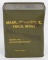 WW2 GAS MASK CHEMICAL BIOLOGICAL ARMY MARINES M9A1