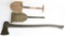 WWII US ARMY ENTRENCHING TOOLS SHOVEL AXE LOT