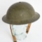 WWII US M1917A1 KELLEY HELMET W/ LINER CHINSTRAP