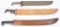 WWII US MILITARY MACHETE LOT COLLINS TRUETEMPER