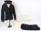 WWII US NAVY UNIFORM LOT + HATS