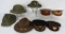 WWI WWII VIETNAM HEADGEAR LOT VISOR & BOONIE HATS