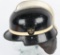 WWII NAZI FEUERSCHUTZPOLIZEI DOUBLE DECAL HELMET