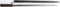 WWI IMPERIAL GERMAN S 98 nA COMBAT BAYONET WW1