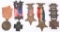 EARLY US MILITARY MEDALS LOT GAR FIELD SERVICE USW