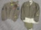 8 PATCHED WWII US ARMY AIR FORCE UNIFORMS