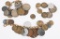 3 WWII SOLDIER SOUVENIR COIN BRACELETS