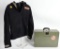 WWII US NAVY TRUNK GROUPING W/ UNIFORM 201 FILE