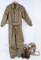 WWII JAPANESE PARATROOPER HELMET & JUMPSUIT WW2