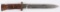 WWII US THEATER MADE FIGHTING KNIFE PATTON SWORD
