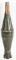 VIETNAM RPG-7 WARHEAD ORIGINAL WITH FUZE 66 DATED