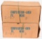 DESERT SHIELD BRITISH 4 MAN FIELD RATIONS LOT OF2