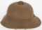 WWII NAZI GERMAN TROPICAL PITH HELMET SIZE 57 WW2