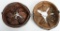 WWII NAZI GERMAN M31 HELMET LINER LOT OF 2 WW2