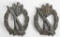 WWII NAZI GERMAN INFANTRY ASSAULT BADGE LOT WW2