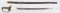 WWII JAPANESE ARMY OFFICER SWORD & SCABBARD WW2